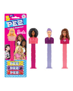 Pez Barbie Blister Pack - 0.87oz (24.7g)