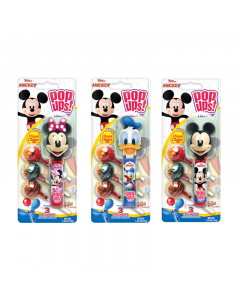 Clearance Special - POP UPS! Lollipops Disney Junior Blister Pack - 1.26oz (36g) **Best Before: 22nd March 2024**