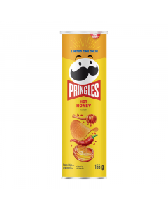 Clearance Special - Pringles Hot Honey - 156g [Canadian] **DAMAGED**