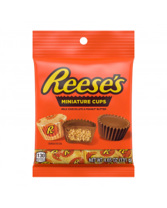 Clearance Special - Reese's Miniature Peanut Butter Cups - 4.65oz (131g) **Best Before: End February 24**