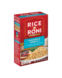 Clearance Special - Rice-A-Roni Chicken & Garlic - 5.9oz (167g) **DAMAGED**