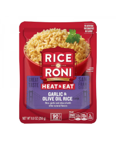 Rice-A-Roni Heat & Eat Garlic & Olive Oil Rice - 8.8oz (250g)