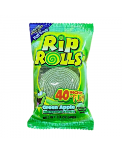 Rip Rolls Green Apple - 1.4oz (40g)