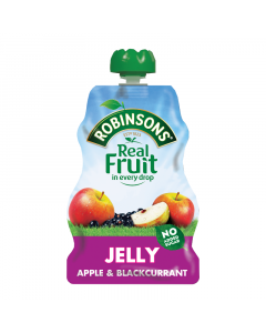 Clearance Special - Robinson's Apple & Blackcurrant Jelly Pouch - 80g **Best Before: August 23**