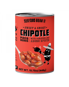 Serious Bean Co Chipotle Pinto Beans - 15.75oz (446g)