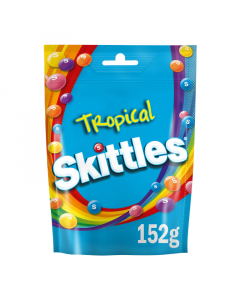 Clearance Special - Skittles Tropical - 152g **Best Before: 12th May 2024**