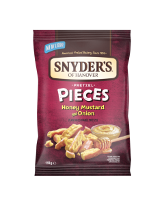Snyder's Pretzel Pieces Honey Mustard & Onion - 110g