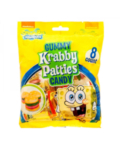 Spongebob Squarepants Gummy Krabby Patties Peg Bag - 2.54oz (72g)
