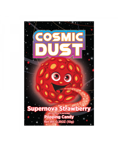 Cosmic Dust Supernova Strawberry Popping Candy - 0.35oz (10g)