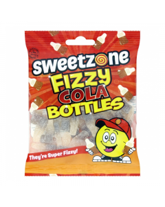 Sweetzone Fizzy Cola Bottles - 90g [UK]