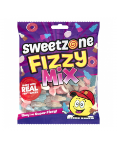 Sweetzone Fizzy Mix Bag - 180g [UK]