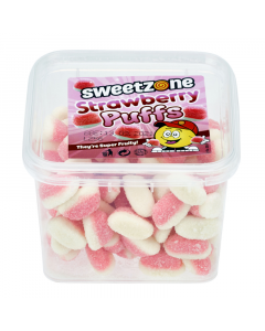 Sweetzone Strawberry Puffs - 170g [UK]