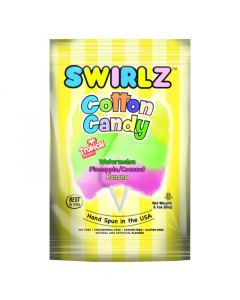 Clearance Special - Swirlz Tropical Cotton Candy - 3.1oz (88g) **Best Before: 02 September 23**