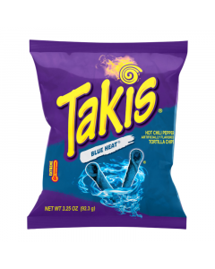 Clearance Special - Takis Blue Heat - 3.25oz (92.3g) **Best Before: 3rd January 2024**
