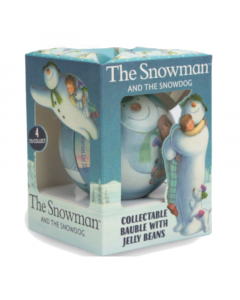 Clearance Special - The Snowman Bauble With Jelly Beans - 10g **Best Before: May 23** BUY ONE GET ONE FREE