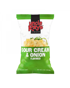 Uncle Ray's - Sour Cream & Onion Potato Chips - 4.25oz (120g)