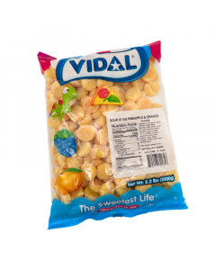 Vidal Sour Bites Pineapple & Orange - 2.2lb (1kg)