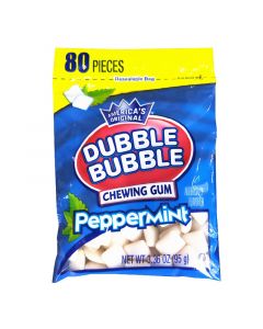 Dubble Bubble Peppermint Chewing Gum - 3.36oz (95g)