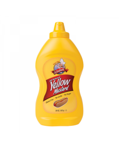 Woeber's Squeezable Yellow Mustard 20oz (567g)