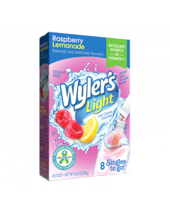 Wyler's Light Singles To Go Raspberry Lemonade 8-Pack - 0.63oz (18g)