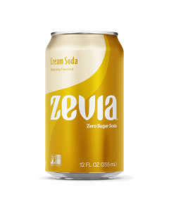 Zevia Zero Calorie Cream Soda - 12fl.oz (355ml)