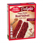 Betty Crocker Delights Super Moist Red Velvet Cake Mix - 13.25oz (375g)