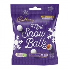 Cadbury Chocolate Mini Snowballs Bag - 80g [UK]