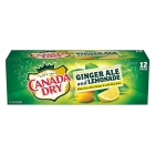Canada Dry Ginger Ale and Lemonade - 12-Pack (12 x 12fl.oz (355ml))