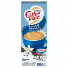 Coffee-Mate - French Vanilla - Liquid Creamer Singles - 50-Piece x 3/8fl.oz (11ml)