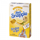 Diet Snapple Singles to go! Lemon Tea 6-Pack - 0.67oz (18.9g)
