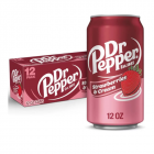Dr Pepper Strawberries & Cream - 12-Pack (12 x 12fl.oz (355ml))