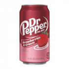 Dr Pepper Strawberries & Cream - 12oz (355ml)