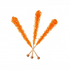 Espeez - Rock Candy on a Stick - Orange (Orange) - SINGLE 0.8oz (22g)