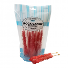 Espeez Rock Candy on a Stick Strawberry 8-Stick Peg Bag - 6.4oz (181.4g)