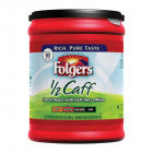 Clearance Special - Folgers 1/2 Caff Coffee - 10.8oz (306g) **Best Before: 15 October 23**