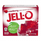 Jell-O - Cranberry Gelatin Dessert - 3oz (85g)