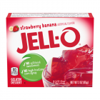 Jell-O - Strawberry and Banana Gelatin Dessert - 3oz (85g)