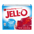 Jell-O - Strawberry Gelatin Dessert - Sugar Free - 0.3oz (8.5g)