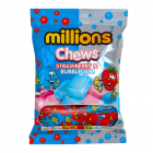 Millions Chews Strawberry & Bubblegum - 150g