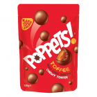 Poppets Milk Chocolate Coated Chewy Toffee Pouch - 120g [UK]