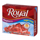 Royal Gelatin Sugar Free - Raspberry - 0.32oz (9g)