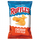 Ruffles Potato Chips Cheddar and Sour Cream - 6.5oz (184.2g)