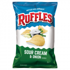 Ruffles Potato Chips Sour Cream & Onion 6.5oz (184.2g)