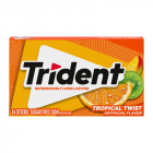 Trident Tropical Twist Gum - 14pc